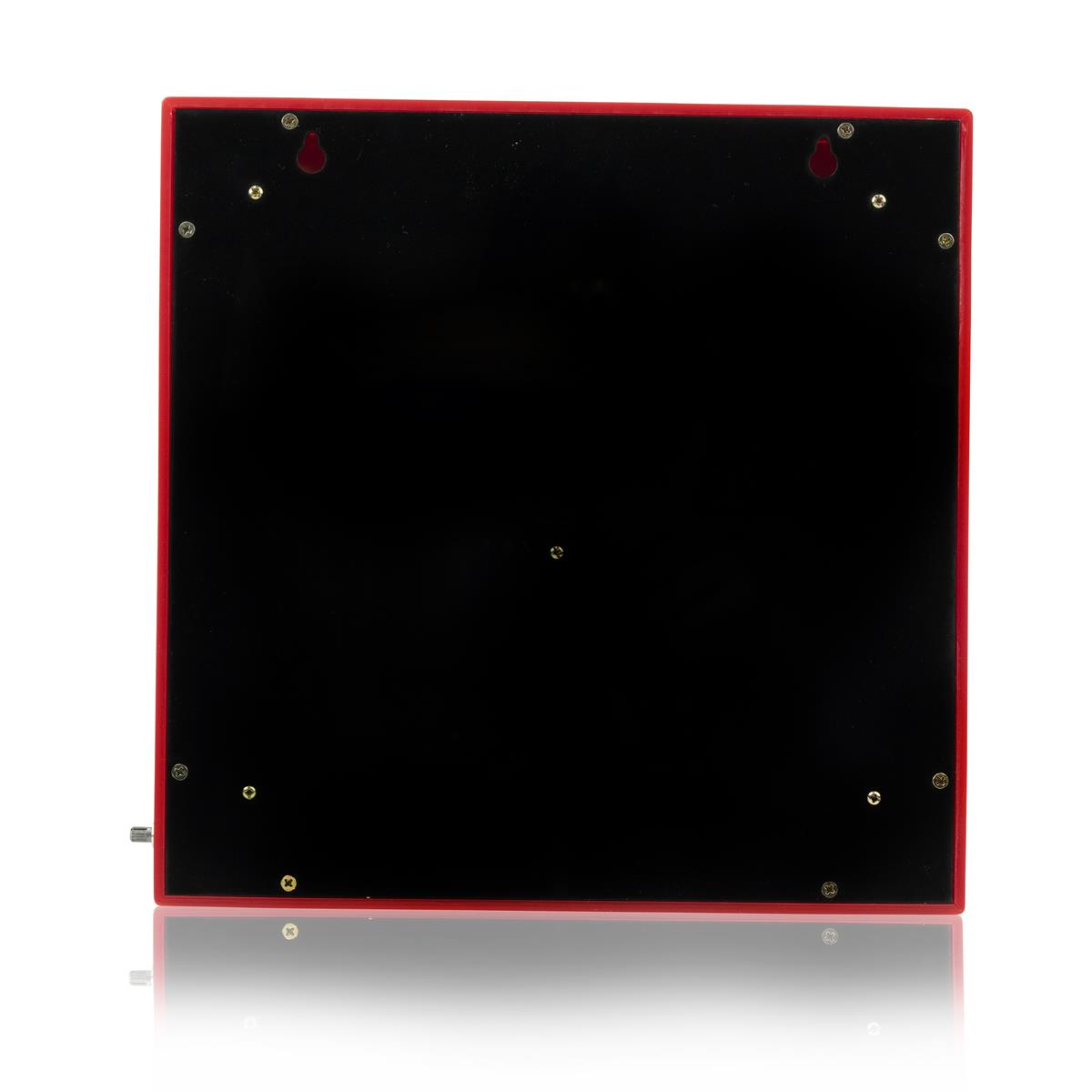 1x Effect Energy Leuchtreklame 4eckig silber rot 30 x 30 – Ansicht 3