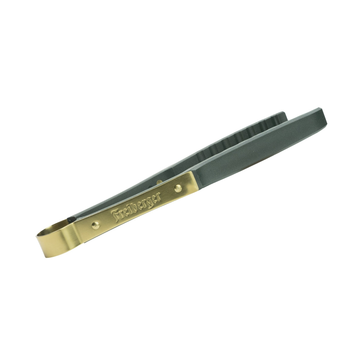 1x Freiberger Bier Grillzange Schwarz/goldener Griff – Ansicht 2