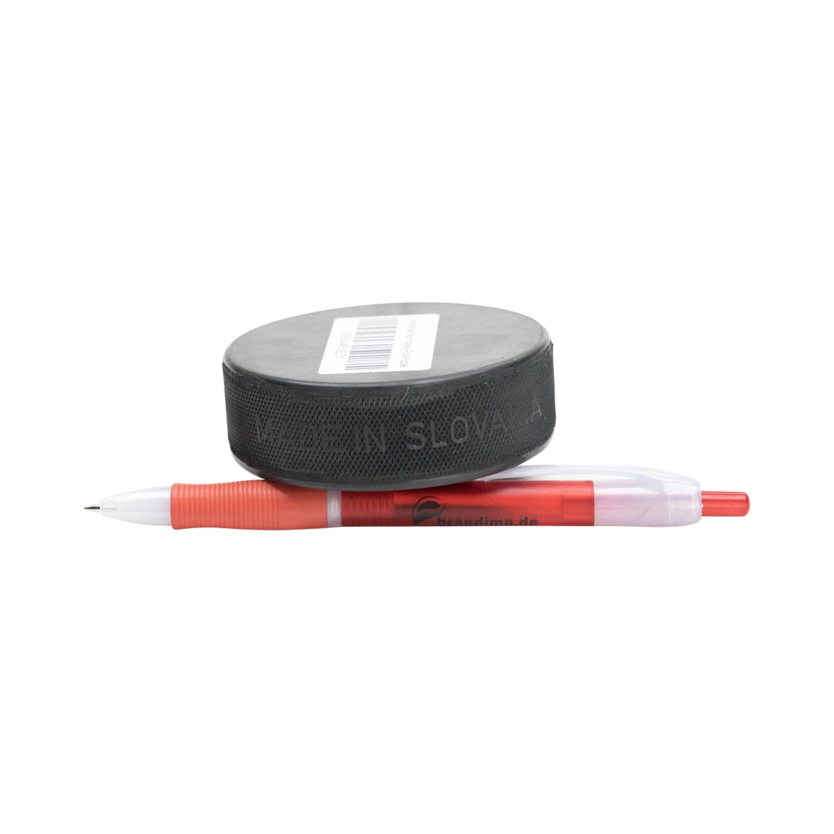 1x Freiberger Bier Hockey-Puck Hockeypuck Schwarz mit aufdruck – Ansicht 2