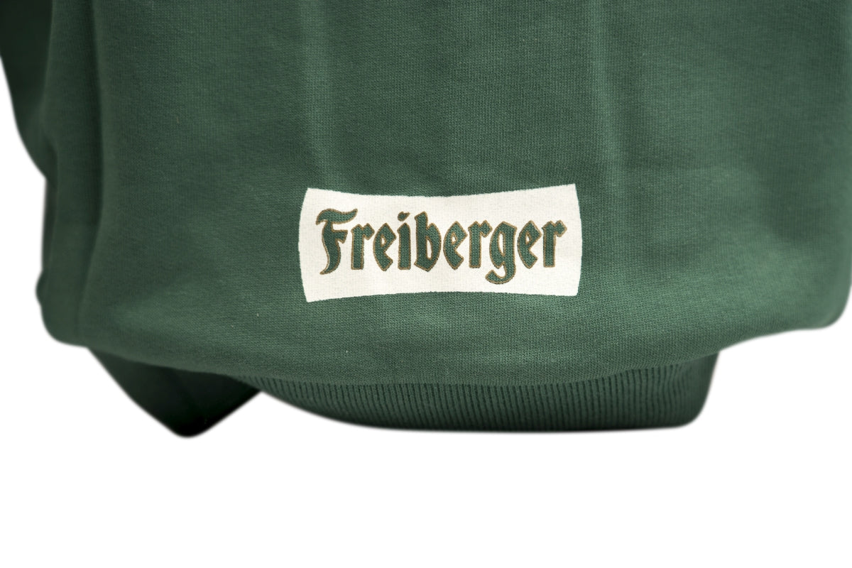 1x Freiberger Bier Hoodie Kapuzen-Sweatjacke grün Gr. XXL – Ansicht 5