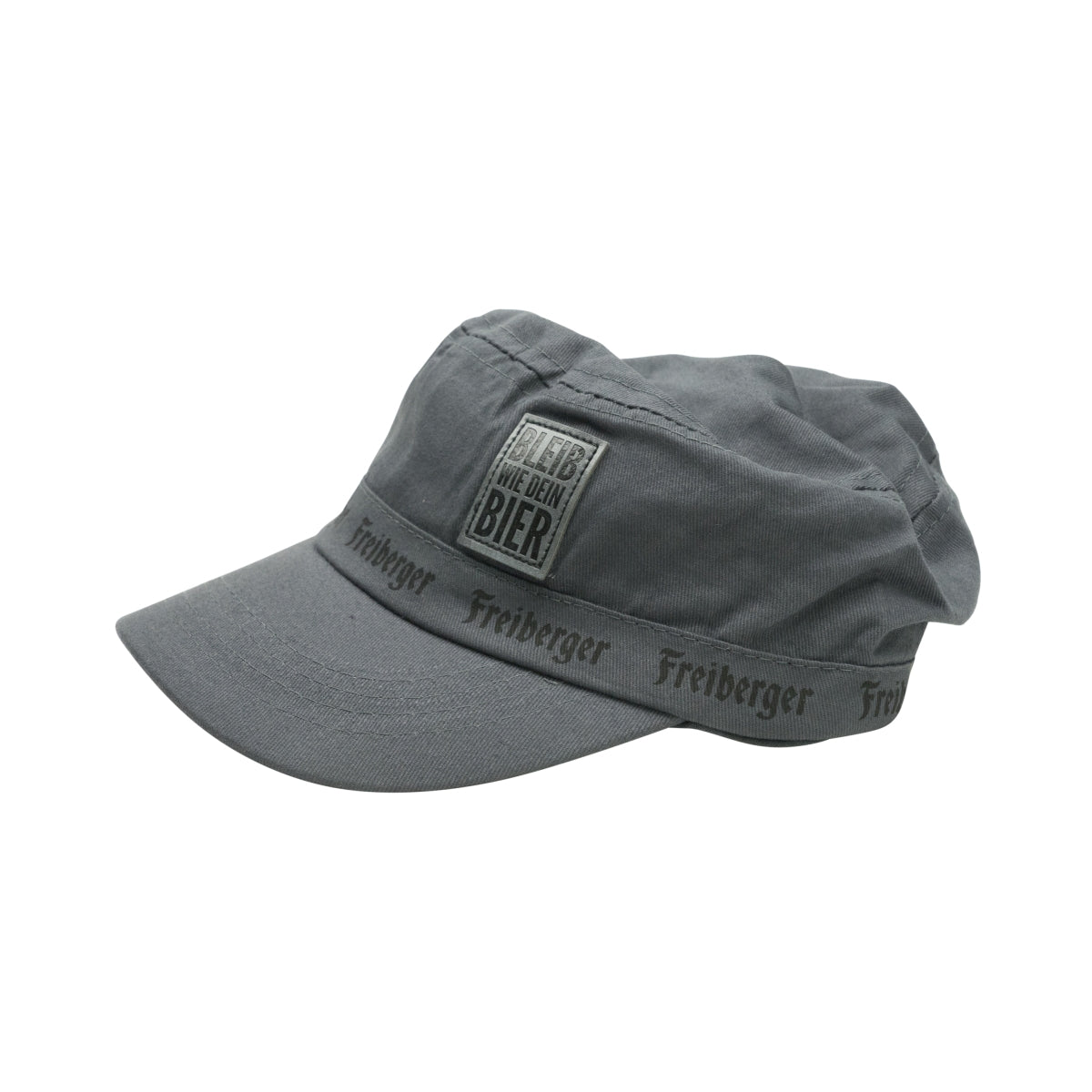 1x Freiberger Bier Kappe Fan Cap grau