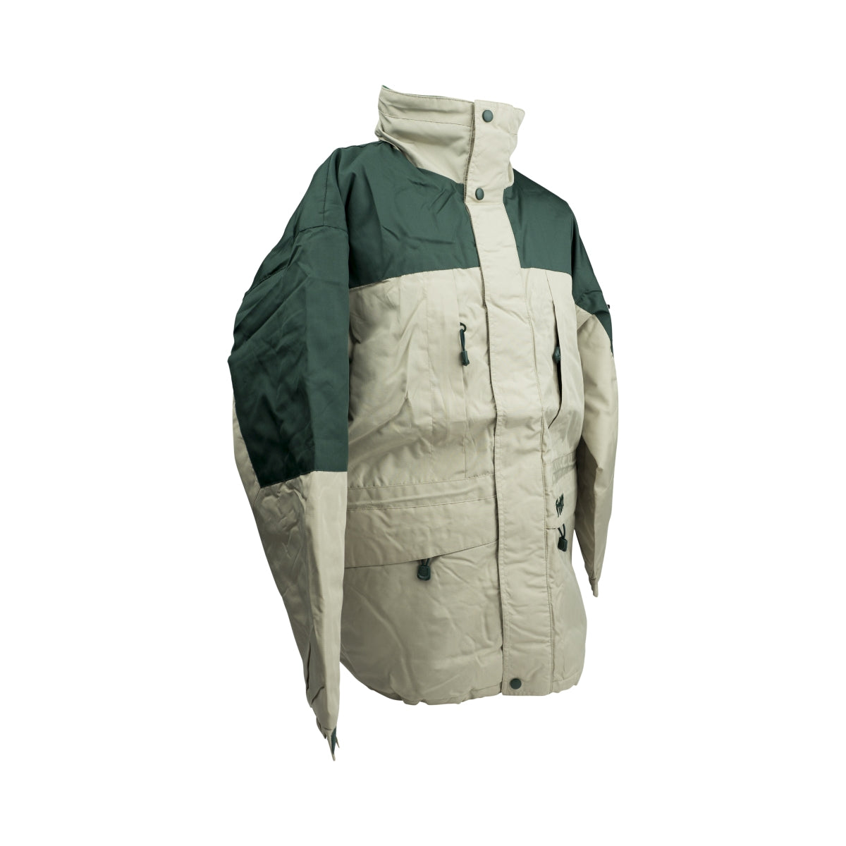 1x Freiberger Bier Winterjacke Grün/beige Gr. M – Ansicht 2