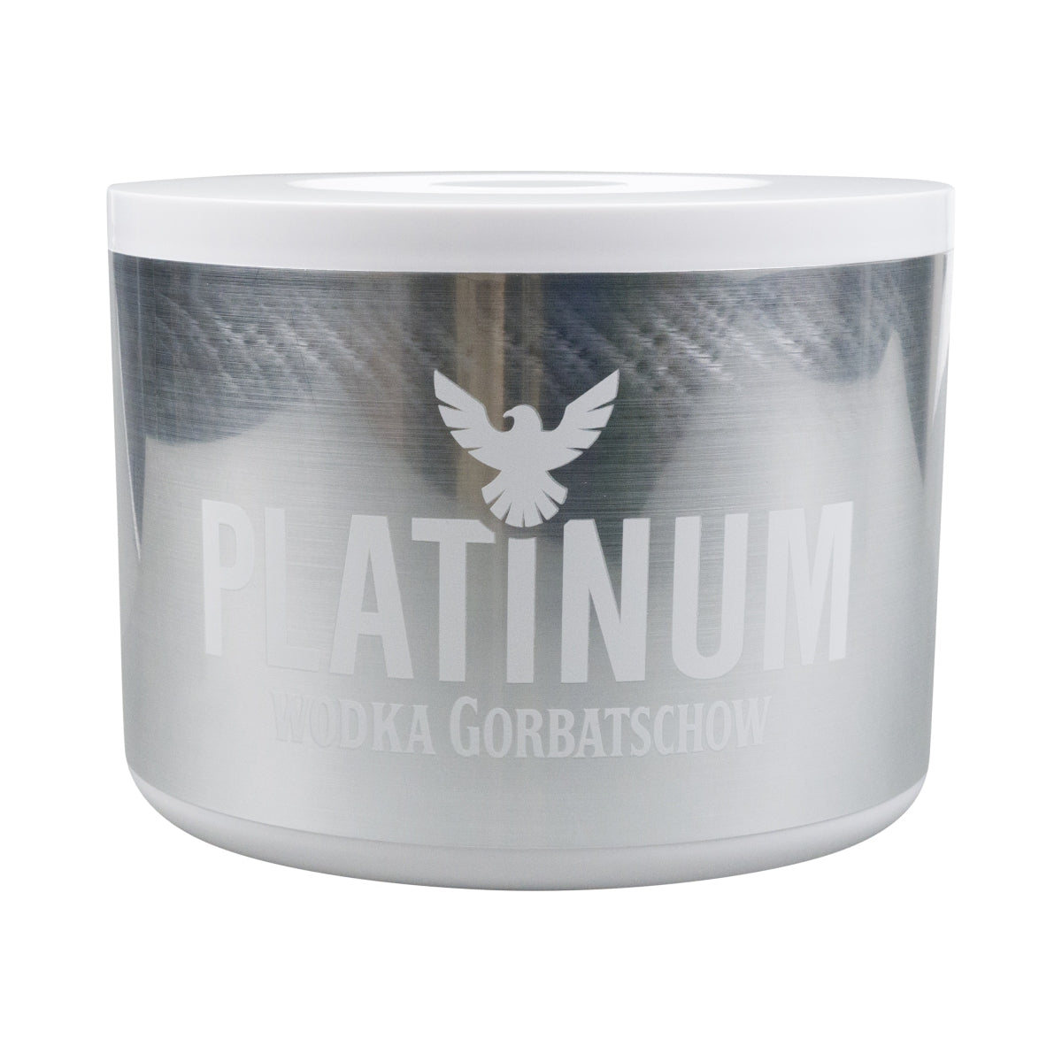 1x Gorbatschow Vodka Kühler 10l Platinum Eisbox weiß