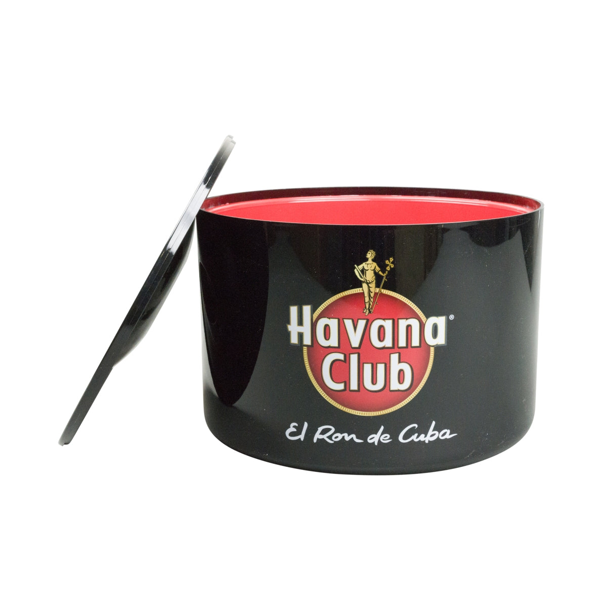 1x Havana Club Rum Kühler Eisbox 10l Schwarz Rund – Ansicht 2