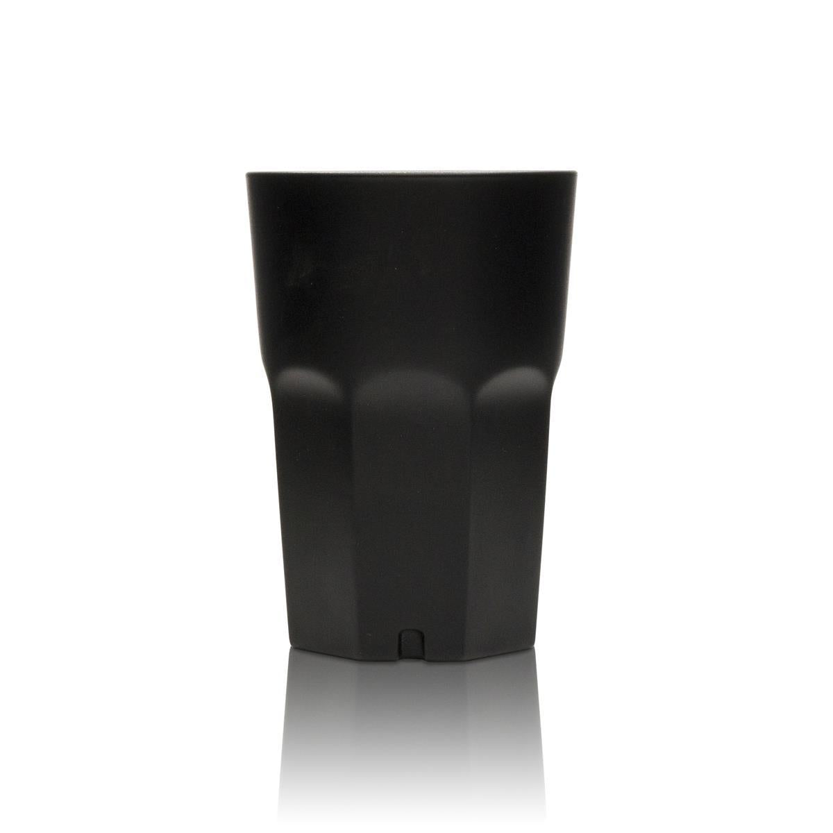 AMZ + eBay 2er von 1 Havana Rum Glas Longdrink schwarz gold 7 Anos neu – Ansicht 4