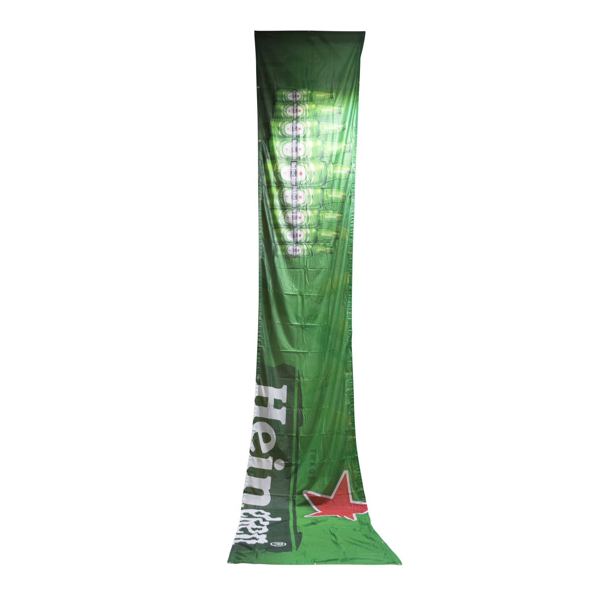 1x Heineken Bier Fahne Banner Grün