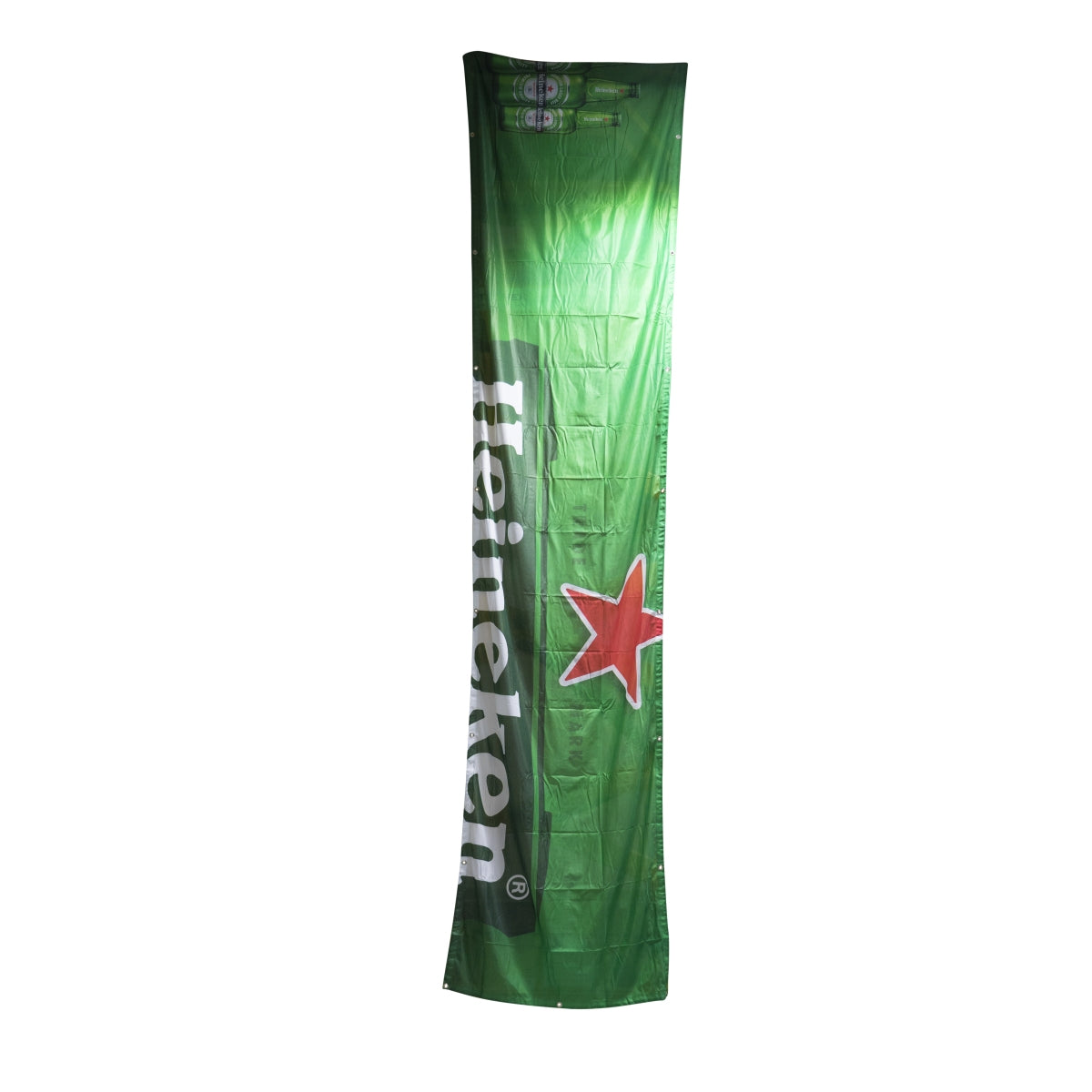 1x Heineken Bier Fahne Banner Grün – Ansicht 2