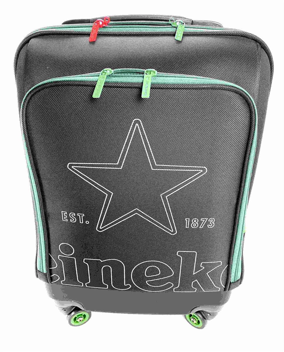 1x Heineken Bier Koffer Kabinen Trolley