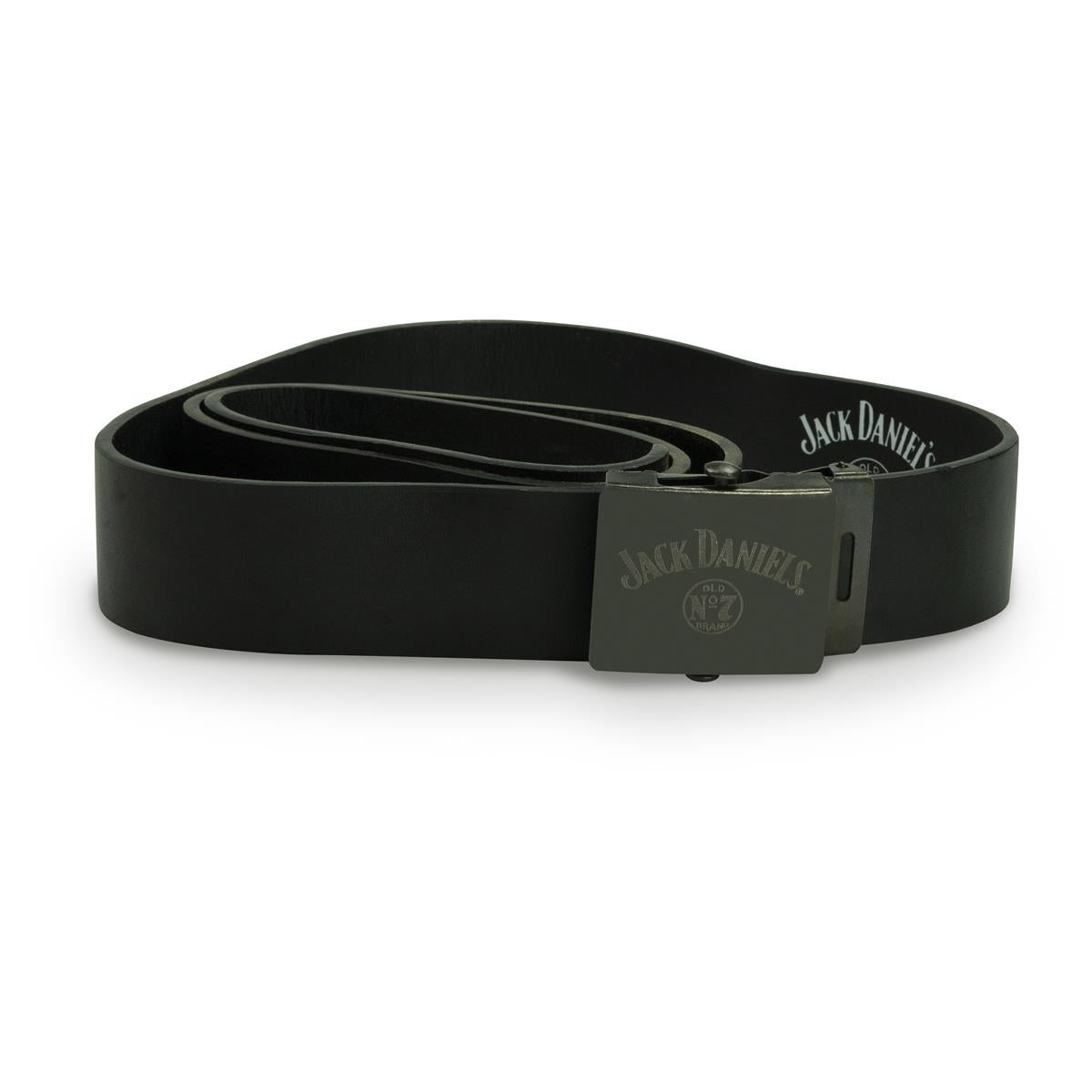 1x Jack Daniels Whiskey Gürtel Kunstleder Schnalle Metall