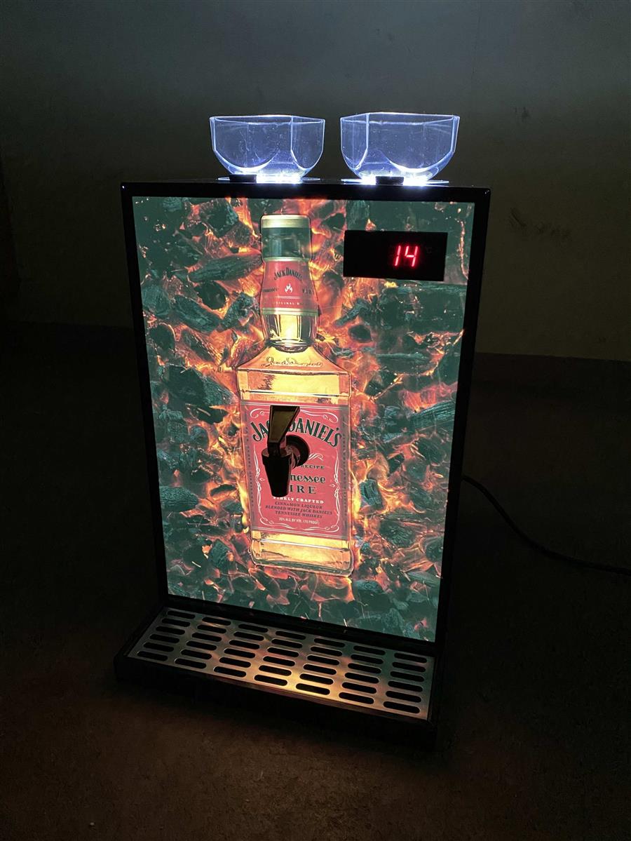 1x Jack Daniels Whiskey Zapfanlage Fire Tap Maschine