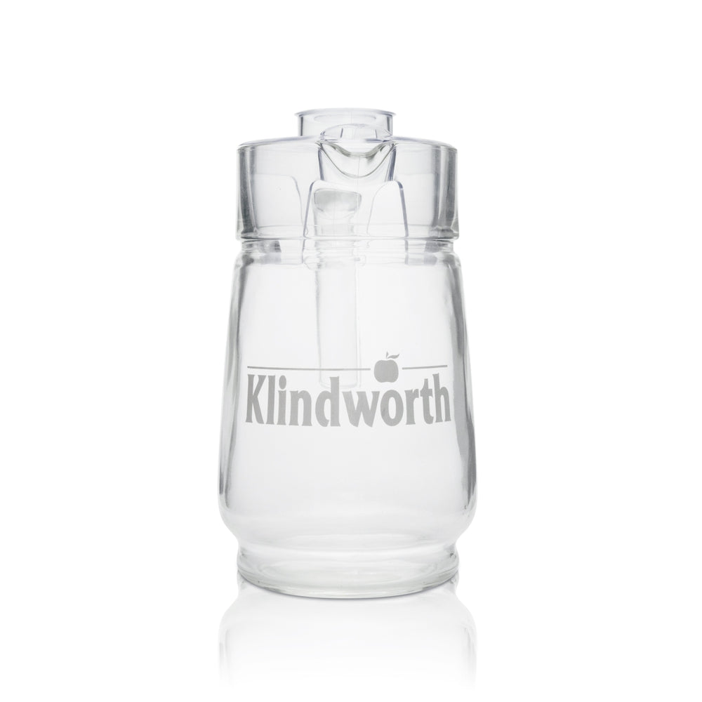 1x Klindworth Softdrinks Glas Karaffe Borgonovo