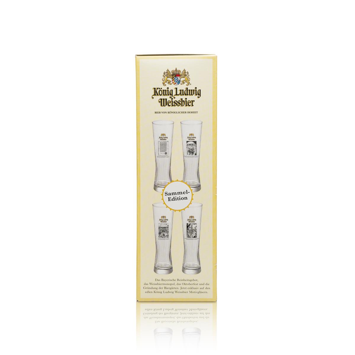 1x König Ludwig Bier Glas 0,5l Weizen Sammler 1 von 4 – Ansicht 3
