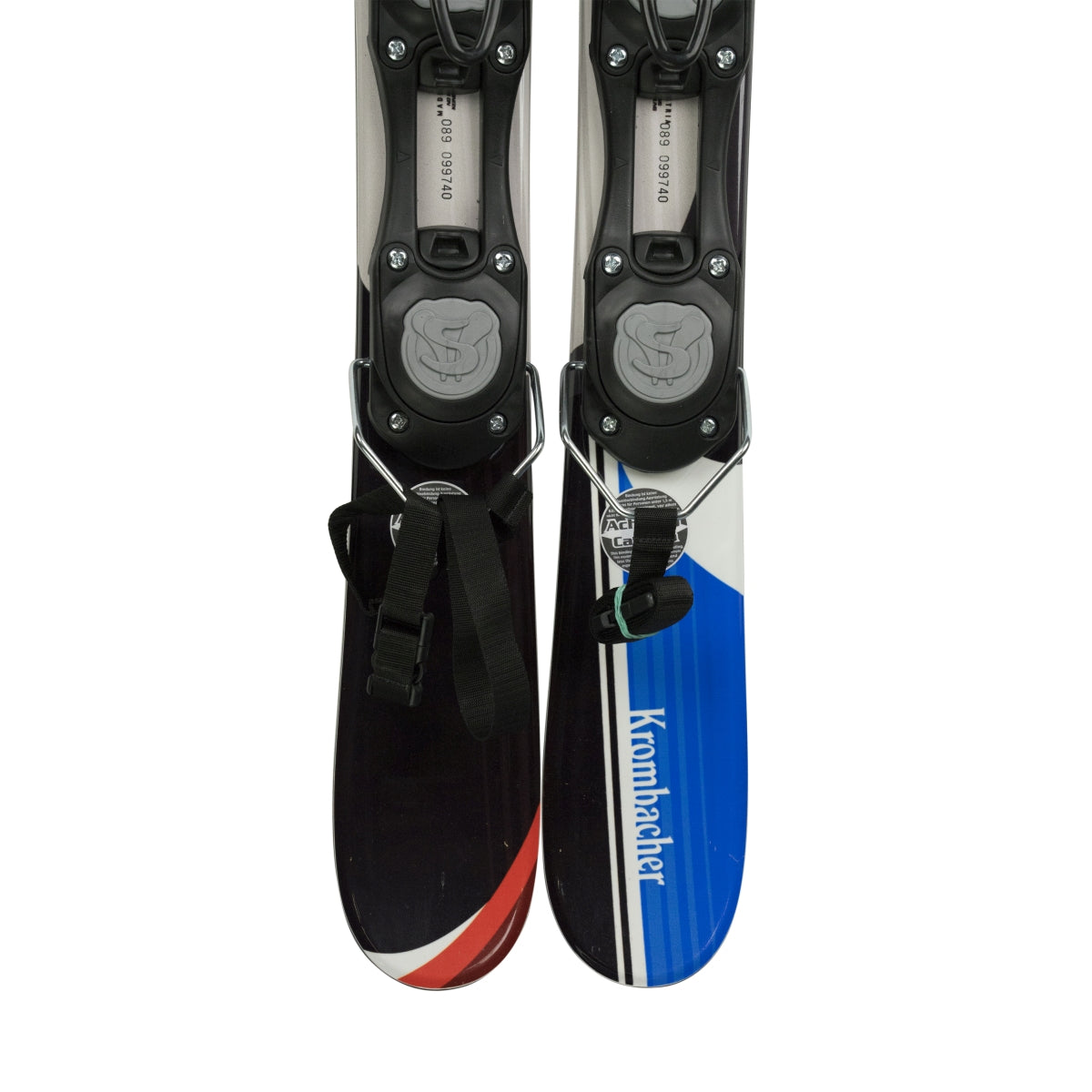 1x Krombacher Bier Kurzski Ski Blau Weiß Schwarz – Ansicht 4