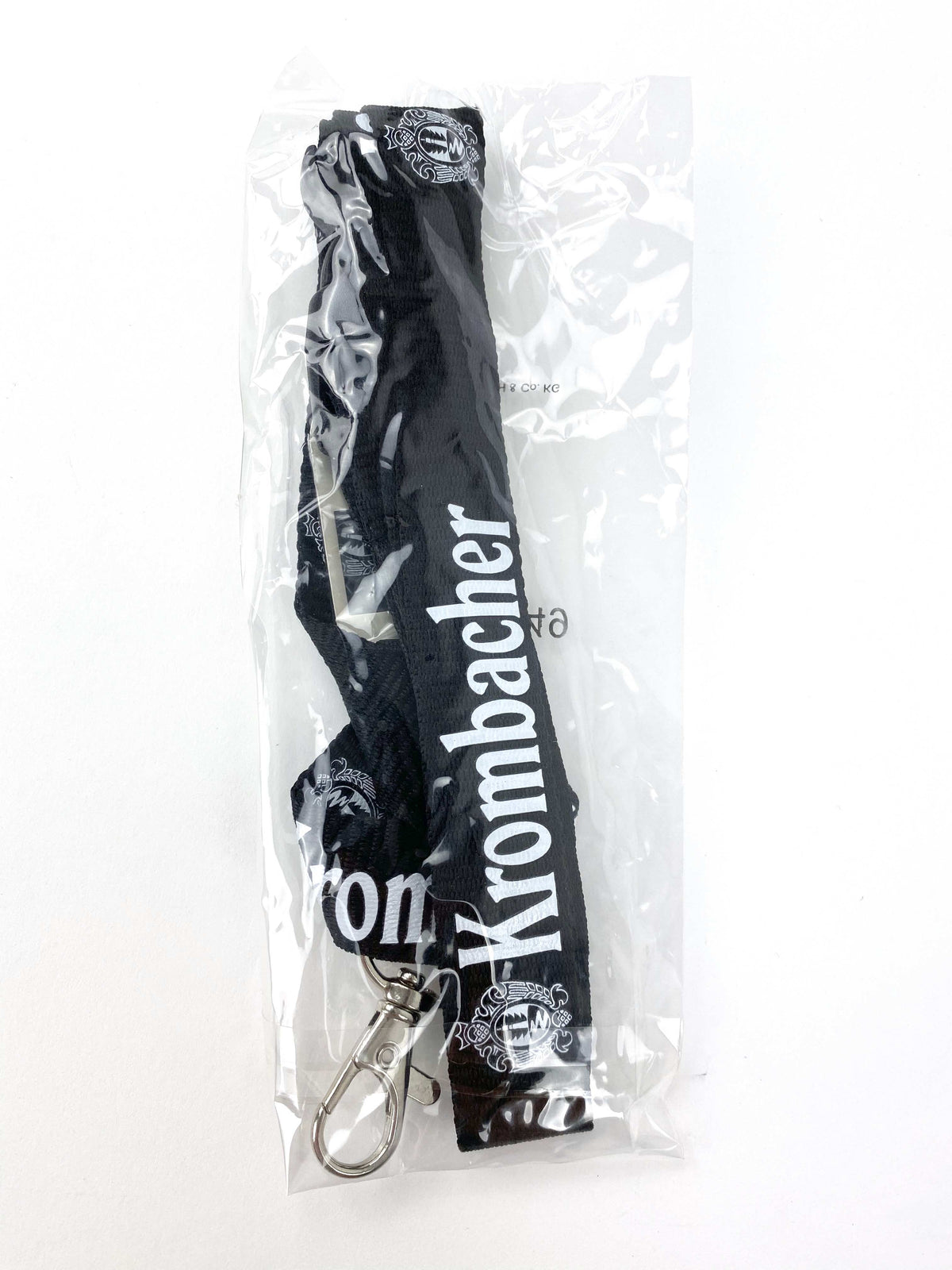 1x Krombacher Bier Schlüsselband schwarz – Ansicht 3