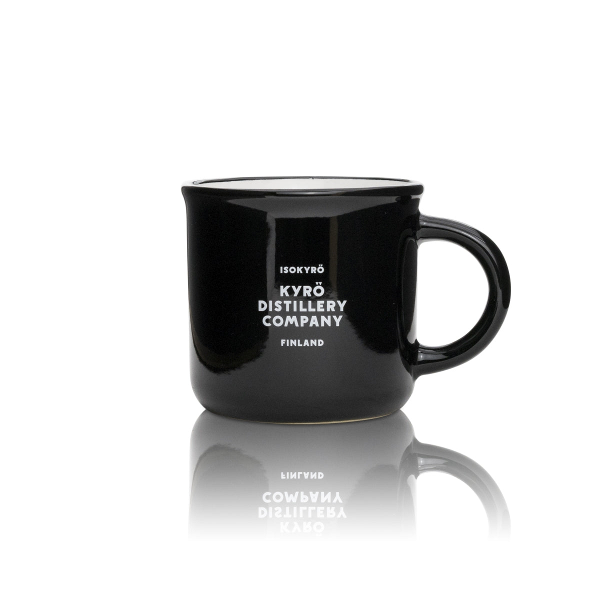 1x Kyrö Gin Tasse Keramik Schwarz