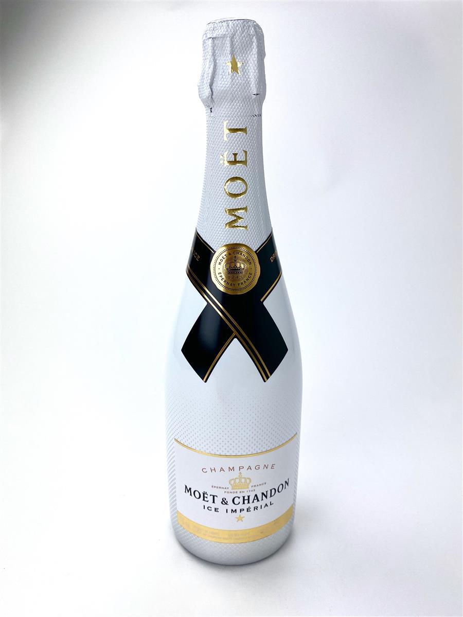 1x Moet Chandon Champagner Showflasche 0,7l Ice Imperial leer
