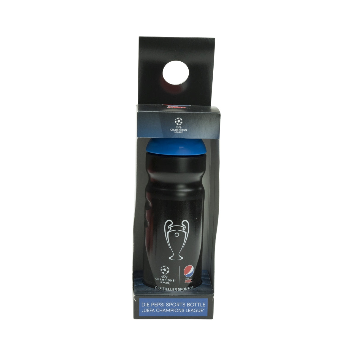 1x Pepsi Softdrinks Trinkflasche schwarz 750ml UEFA Champions League – Ansicht 3