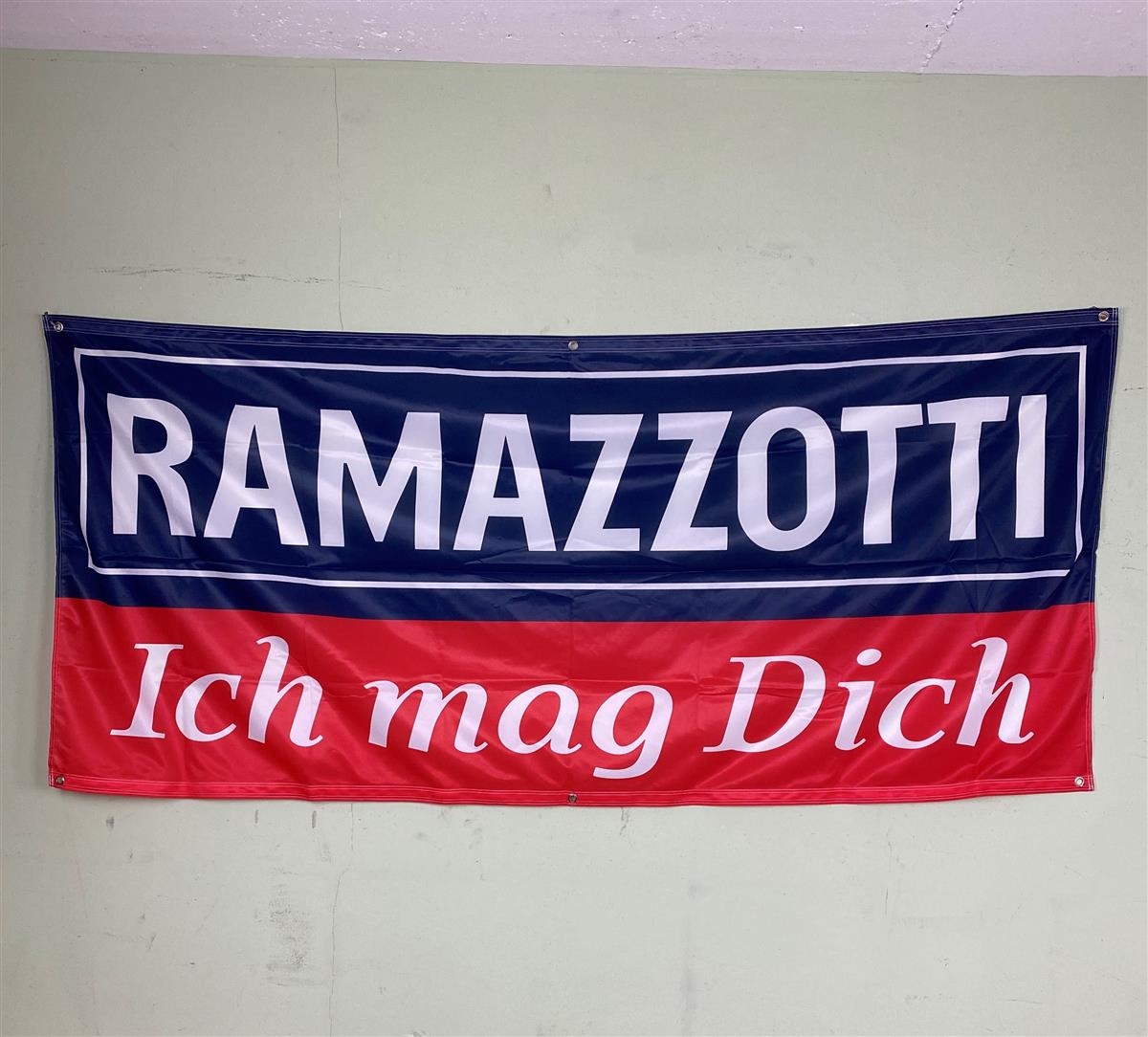 1x Ramazzotti Likör Fahne ich mag dich 200x90