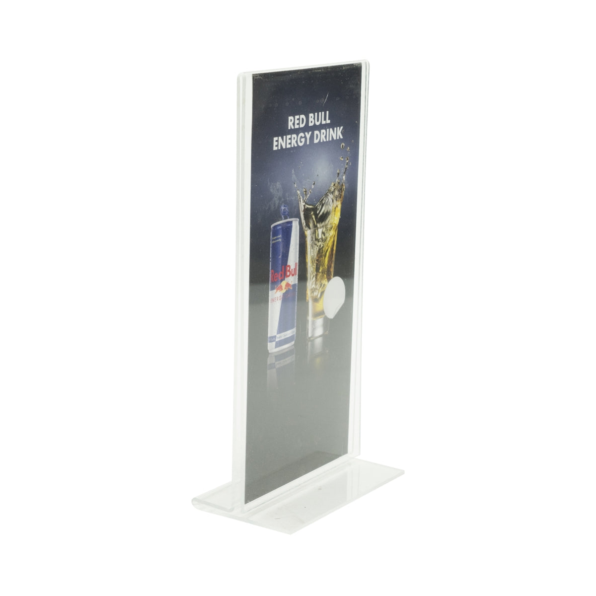 1x Red Bull Energy Tischaufsteller Transparent mit Mini Poster – Ansicht 2