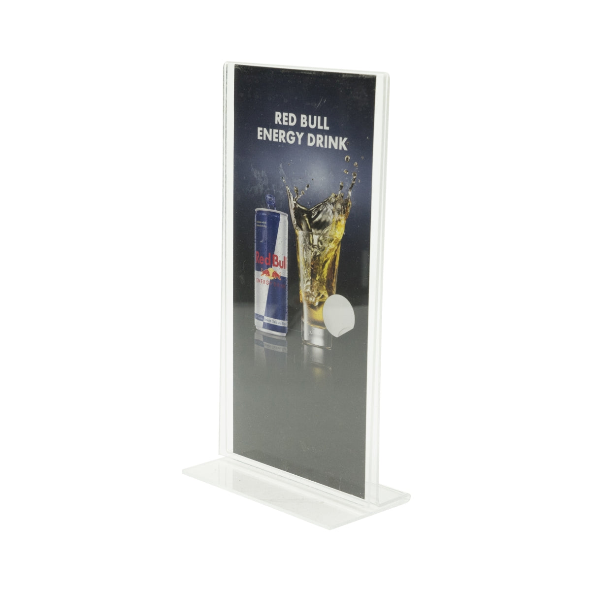 1x Red Bull Energy Tischaufsteller Transparent mit Mini Poster – Ansicht 3