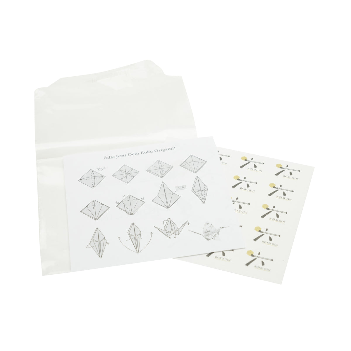 1x Roku Gin Origami Papier – Ansicht 3