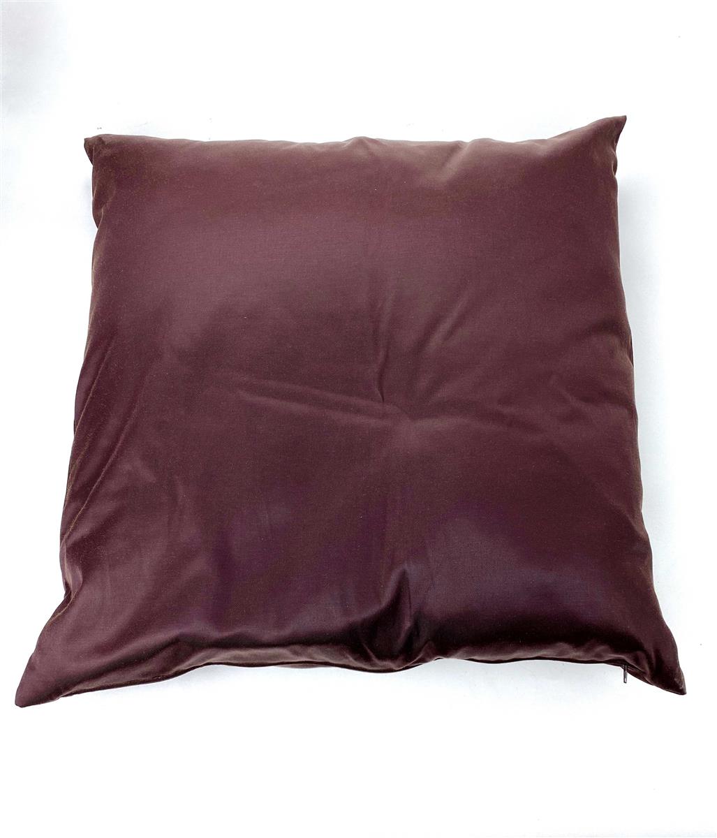 1x Ruinart Champagner Kissen Xl braun bestickt 50 x 50 – Ansicht 2
