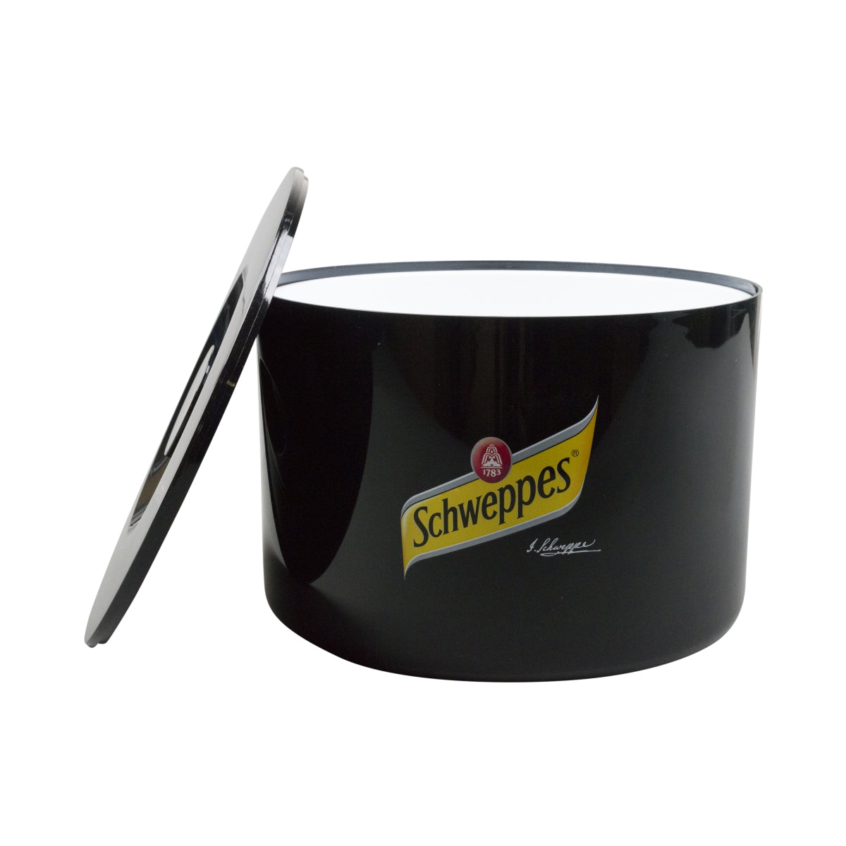 1x Schweppes Softdrink Kühler Eisbox schwarz 10l – Ansicht 2