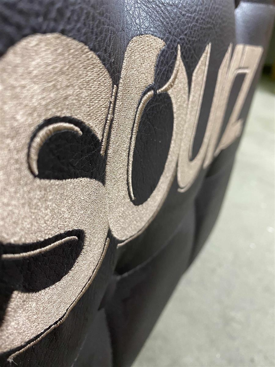 1x Sourz Likör Barhocker schwarz leder – Ansicht 4