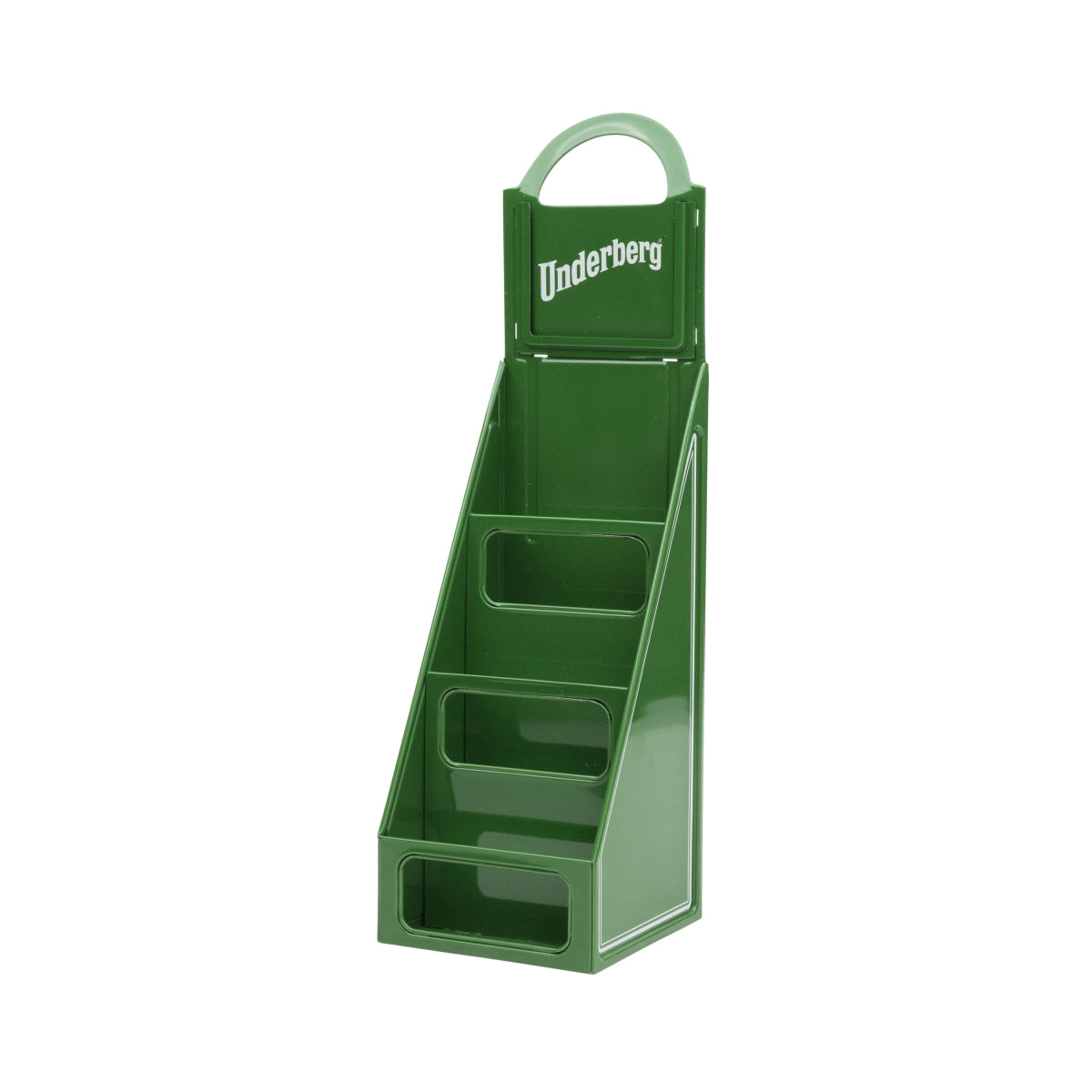 1x Underberg Likör Barpräsenter Metall grün