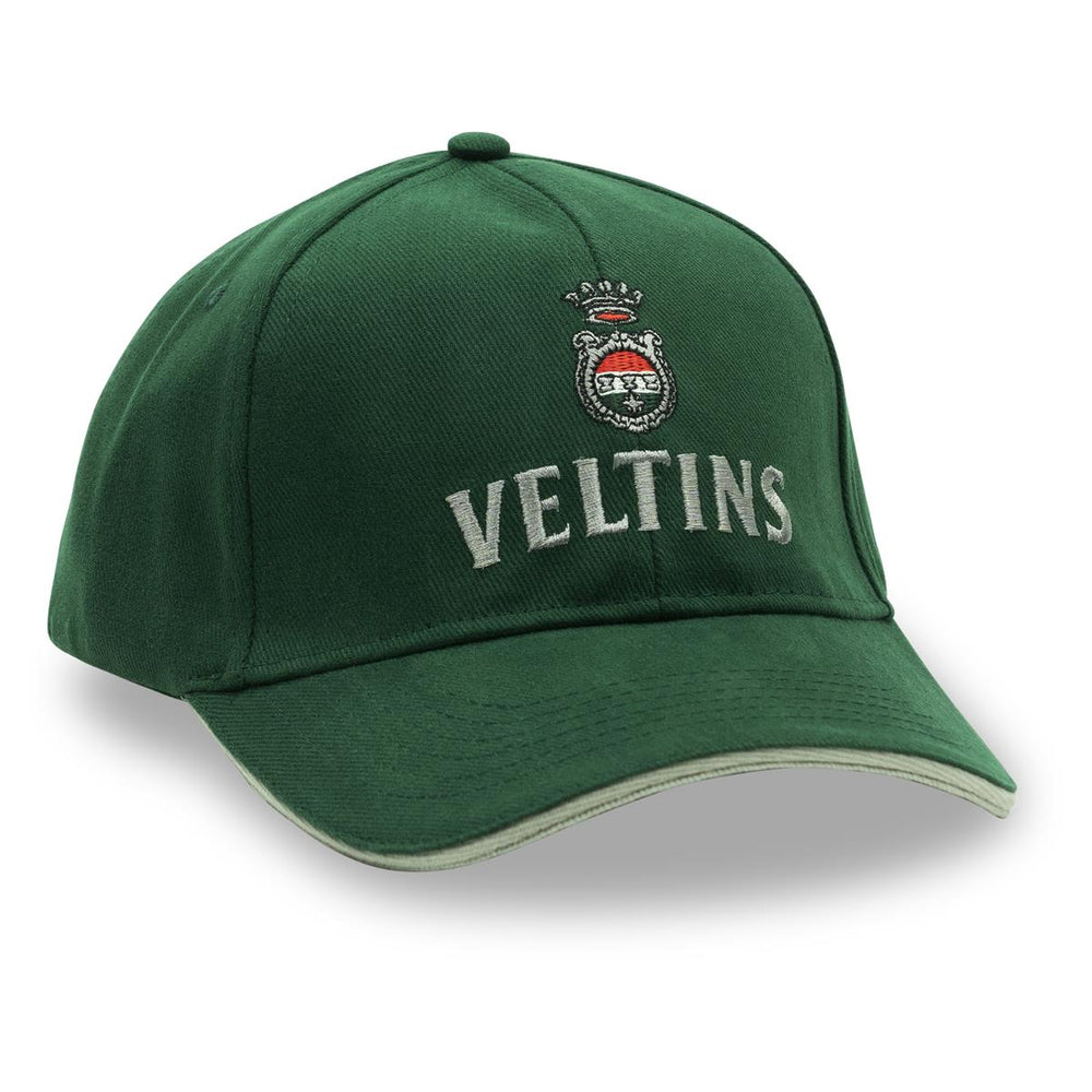 1x Veltins Bier Mütze Schildmütze grün