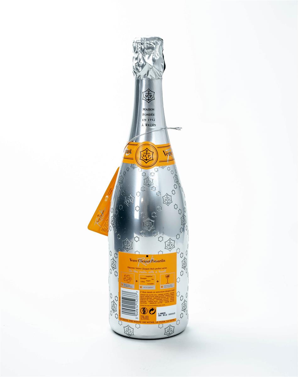1x Veuve Clicquot Champagner volle Flasche Rich 0,7l – Ansicht 3
