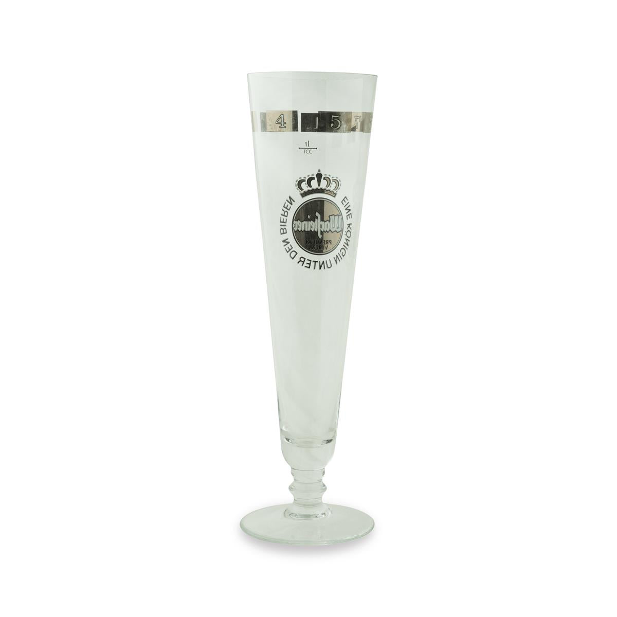 1x Warsteiner Bier Glas 1l Tulpe Freundschaftsglas – Ansicht 2