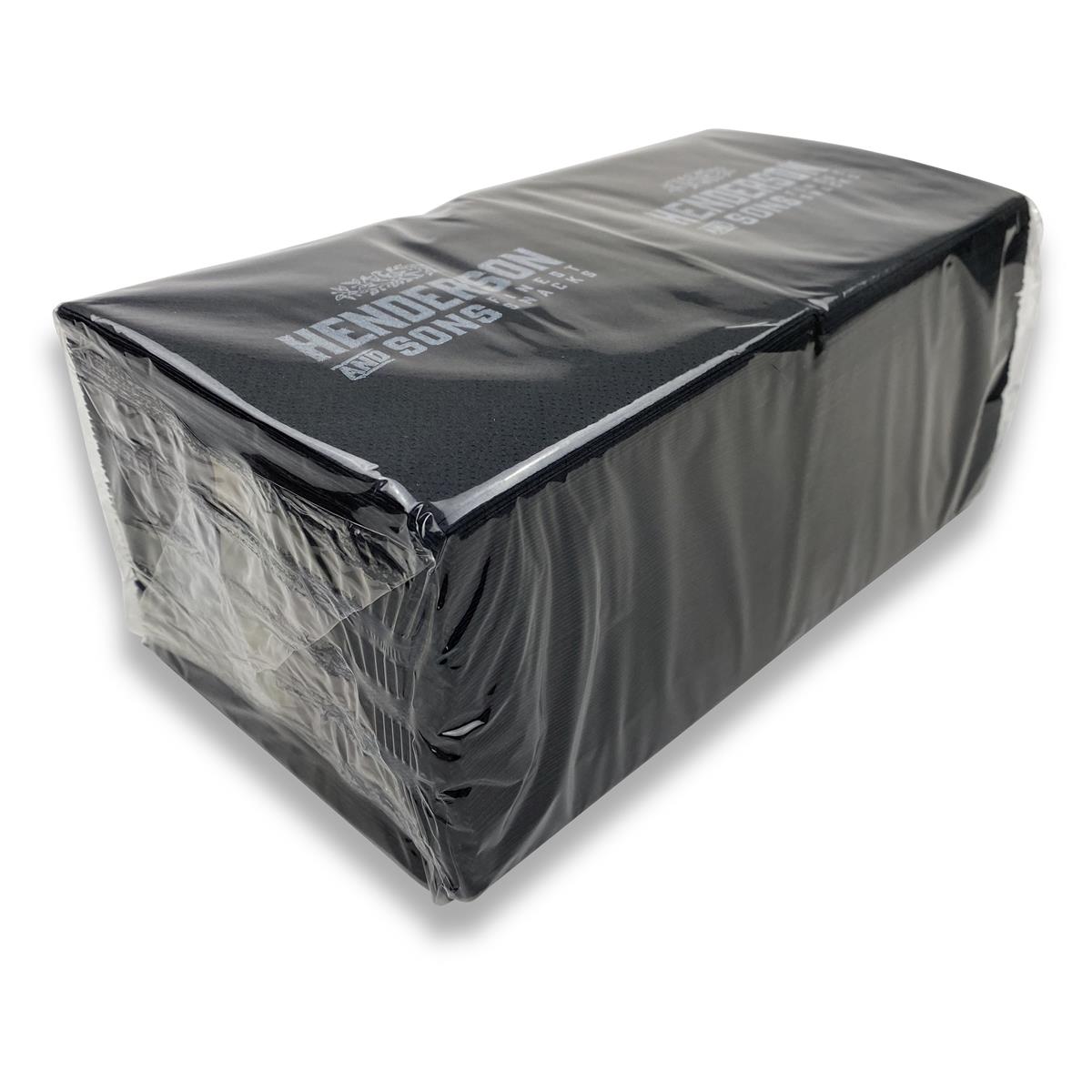 200x Henderson Gin Servietten schwarz – Ansicht 2