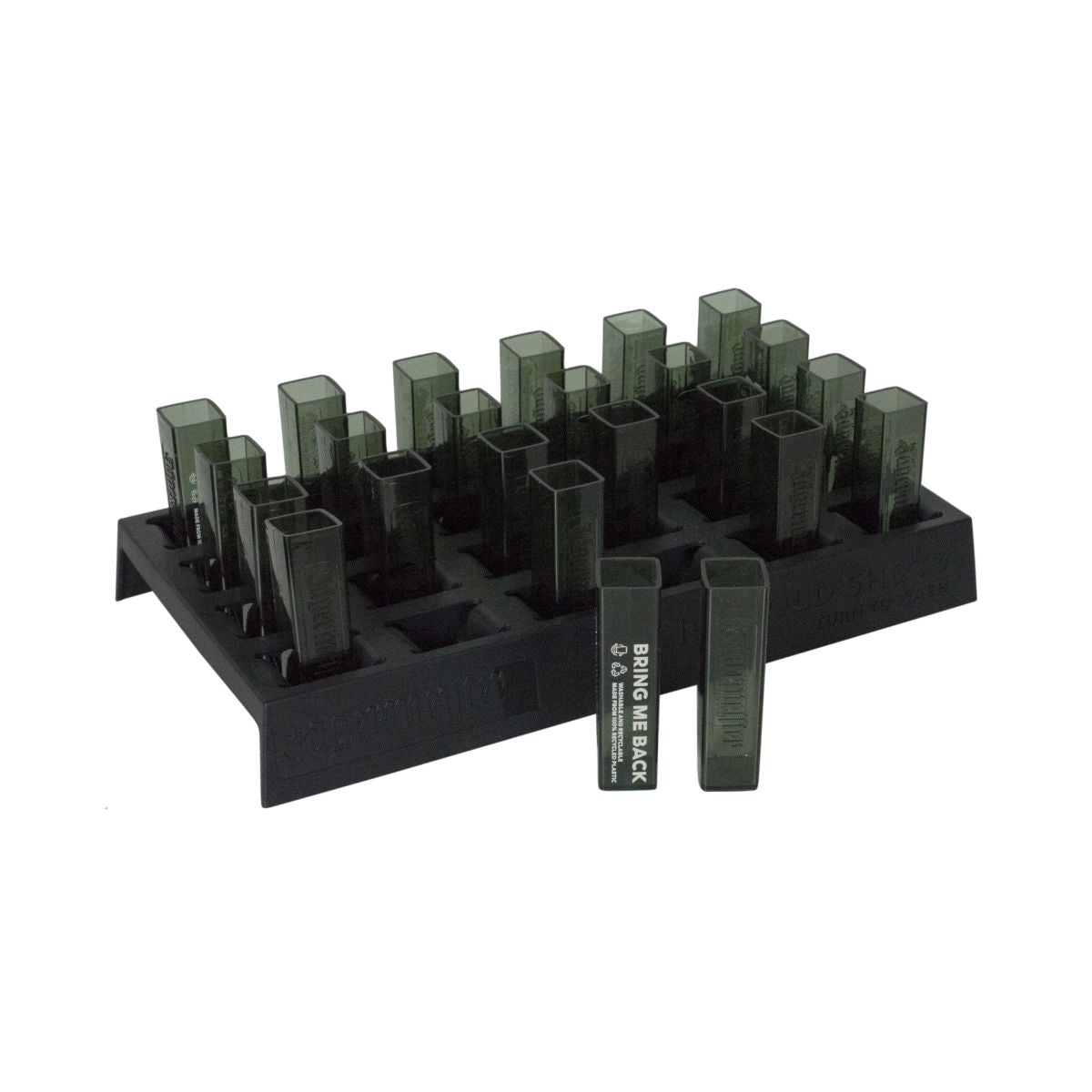24x Jägermeister Shotglas Set Halterung 3cl Kunststoff Gläser Tooter Rack Stamp – Ansicht 2
