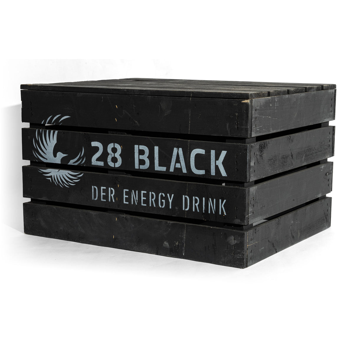 28 Black Holzkiste Beistelltisch Aufsteller 50x40x30cm Display Box Deko Werbung – Ansicht 2
