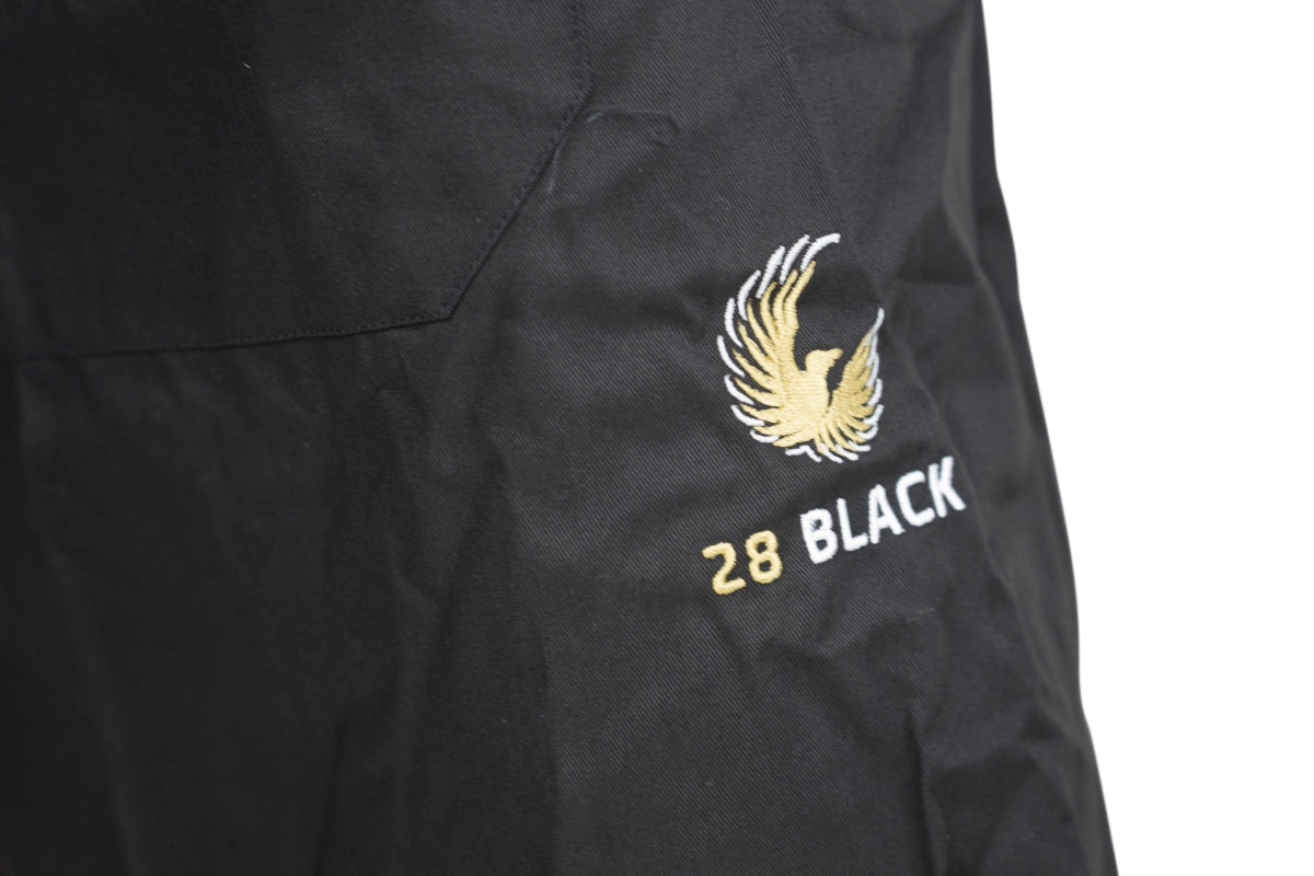 28Black Kellner Schürze Bauchbinder Tasche Eingriff Service Gastro Bar Bistro – Ansicht 2