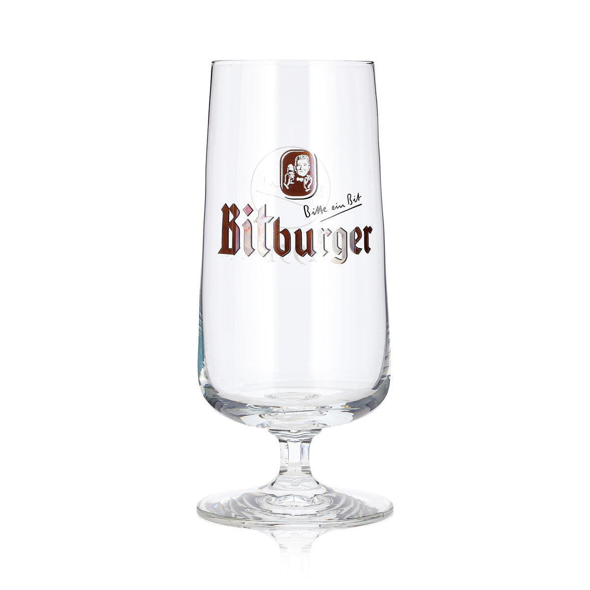 2x Bitburger Bier Glas 0,37l Pokal Sammeledition Historie-Pokal 1951 – Ansicht 3