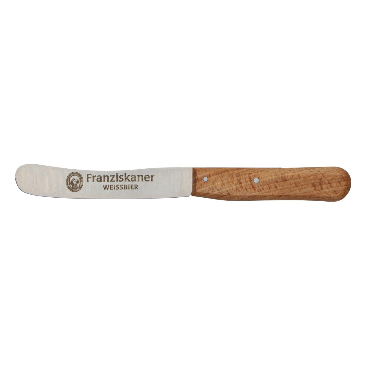 2x Franziskaner Bier Messer Buckelmesser-Set Holzgriff Klinge Solingen – Ansicht 3