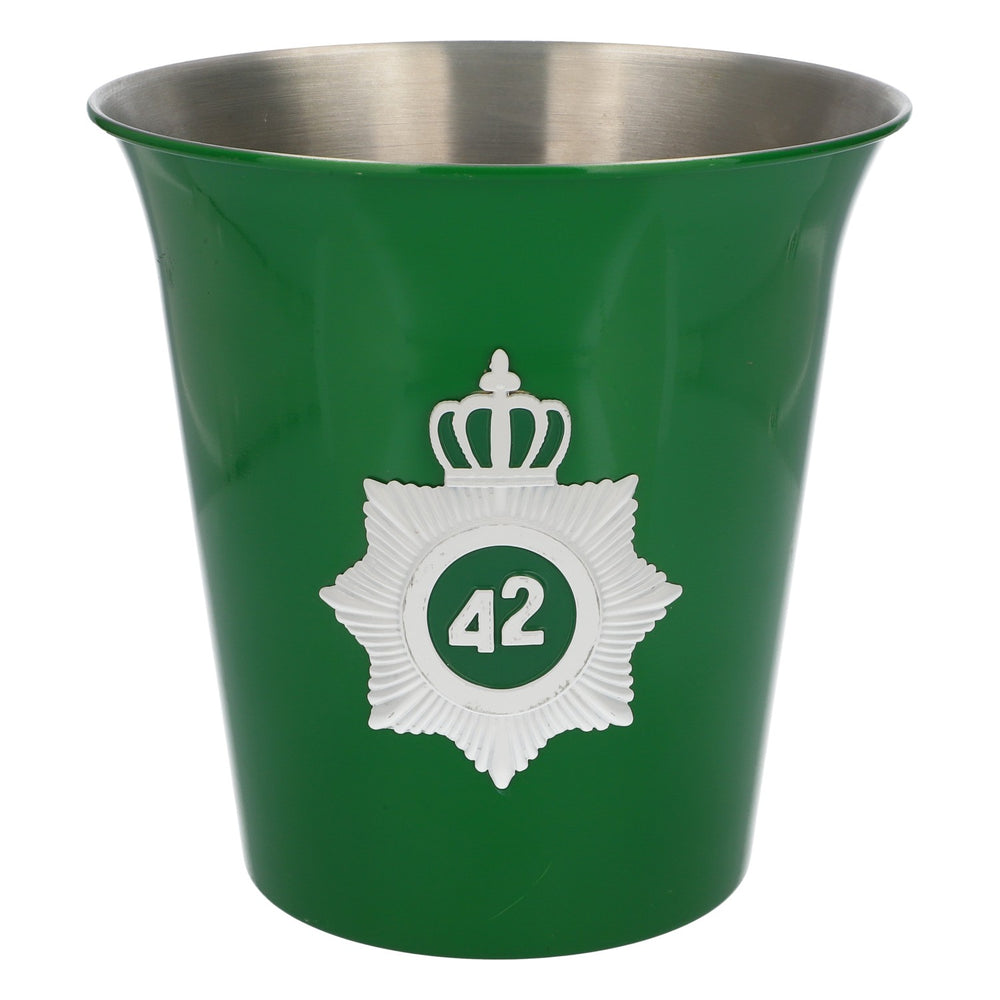 42Below Vodka Kühler Flaschenkühler Australian Federal Police Logo grün