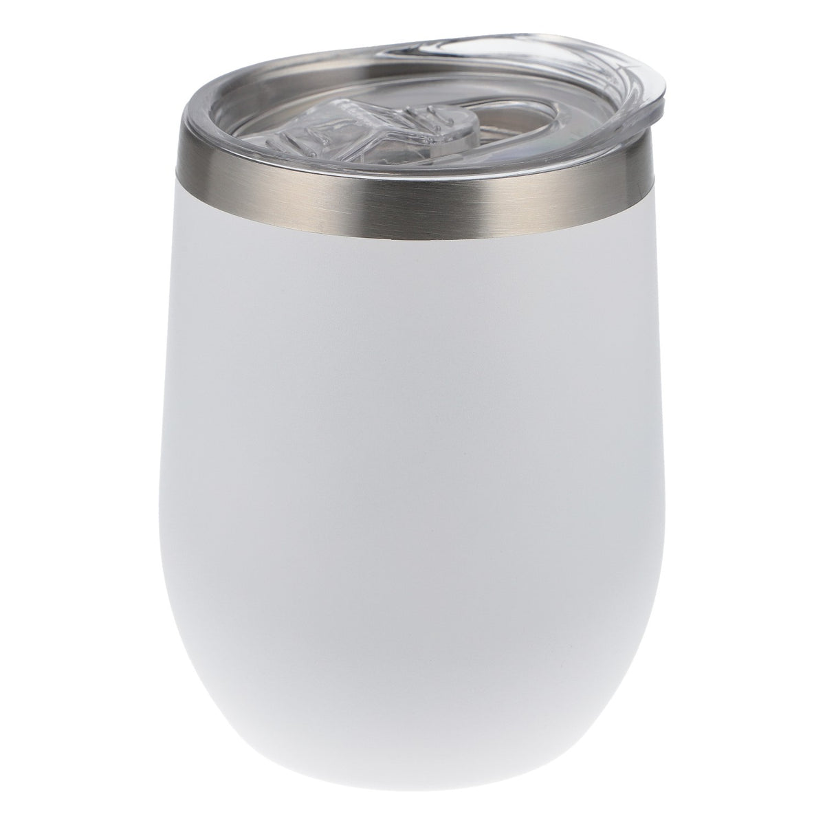 44°N Gin To-Go Becher Edelstahl 0,4l mit Strohhalm weiß – Neu & Stylisch – Ansicht 4