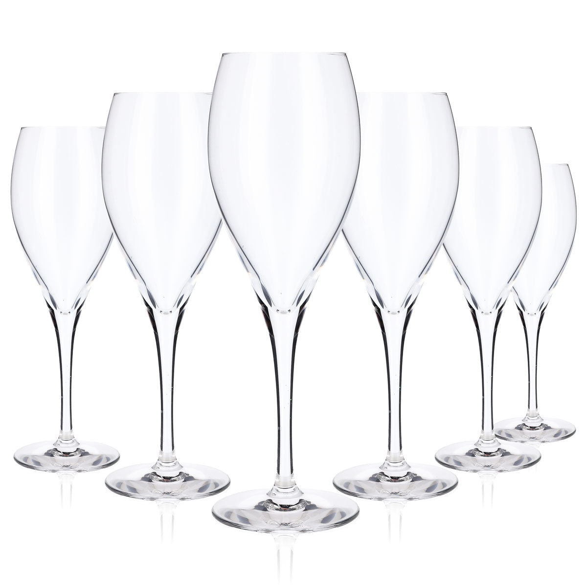 4x Le Cordon Bleu Champagner Glas Stielgläser Champusgläser 0,27l – Ansicht 6