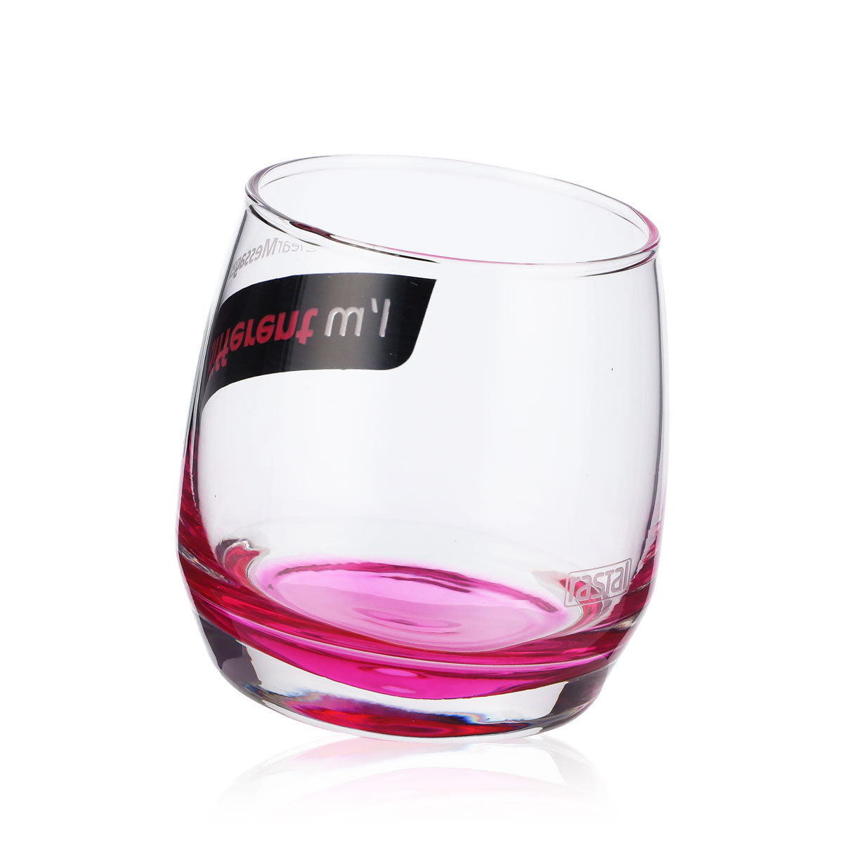 4x Rastal Glas Gläser 0,2l Designglas Tumbler Schwenker "I´m different" – Ansicht 5