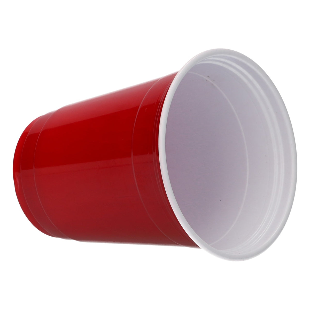50x Plastik Becher Red Cup Solo Einwegbecher Kunststoff Bierbecher Party – Ansicht 2