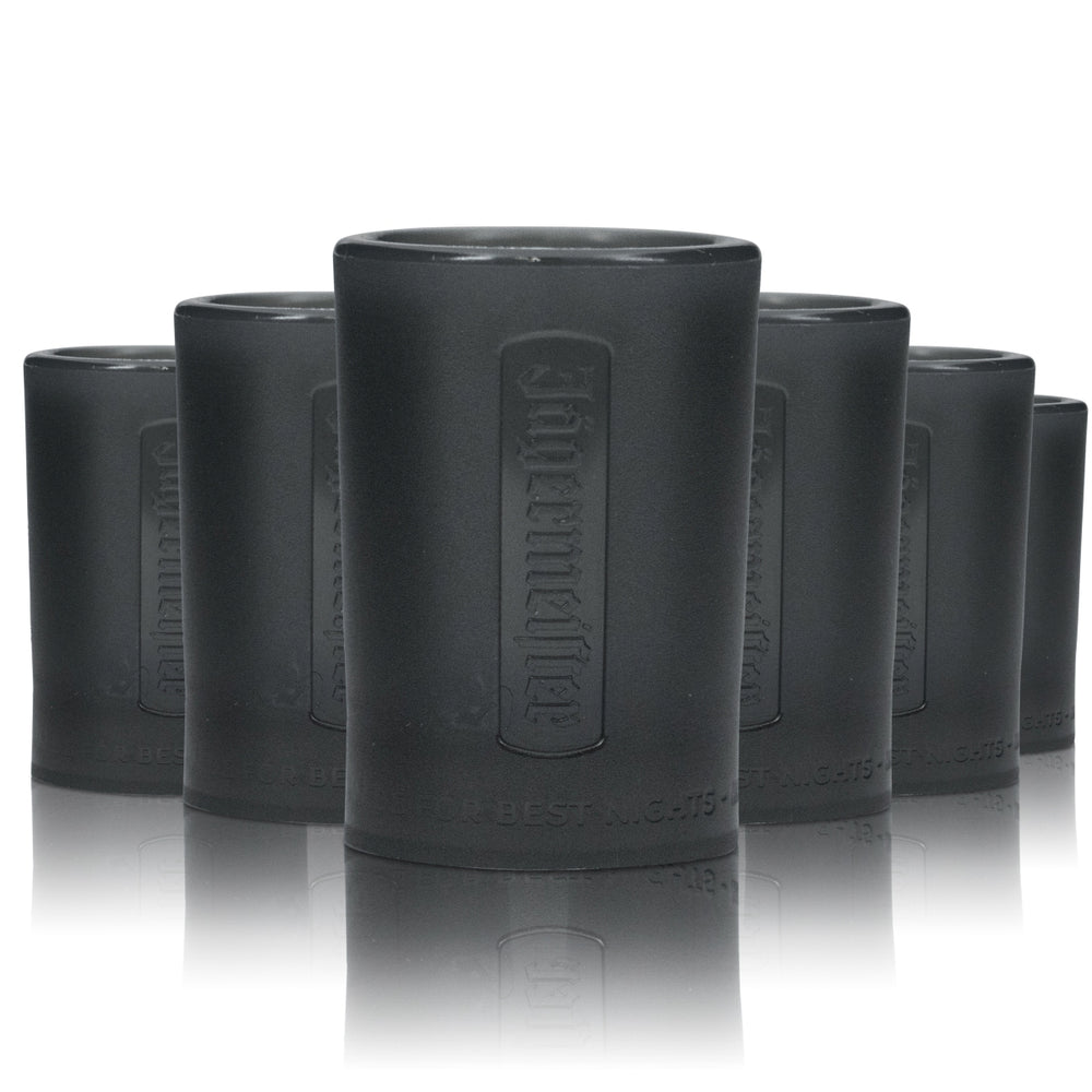 5x Jägermeister Shotglas 2cl Mehrweg Hartplastik Kurze Stamper Schnaps Gläser