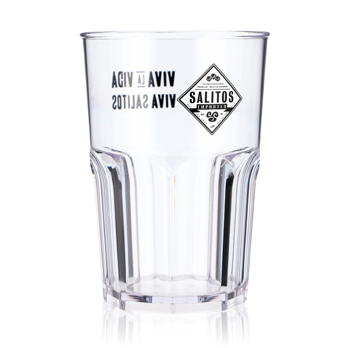 5x Salitos Bier Glas Cocktailglas Gläser Partygläser Stapelglas 0,43l – Ansicht 2