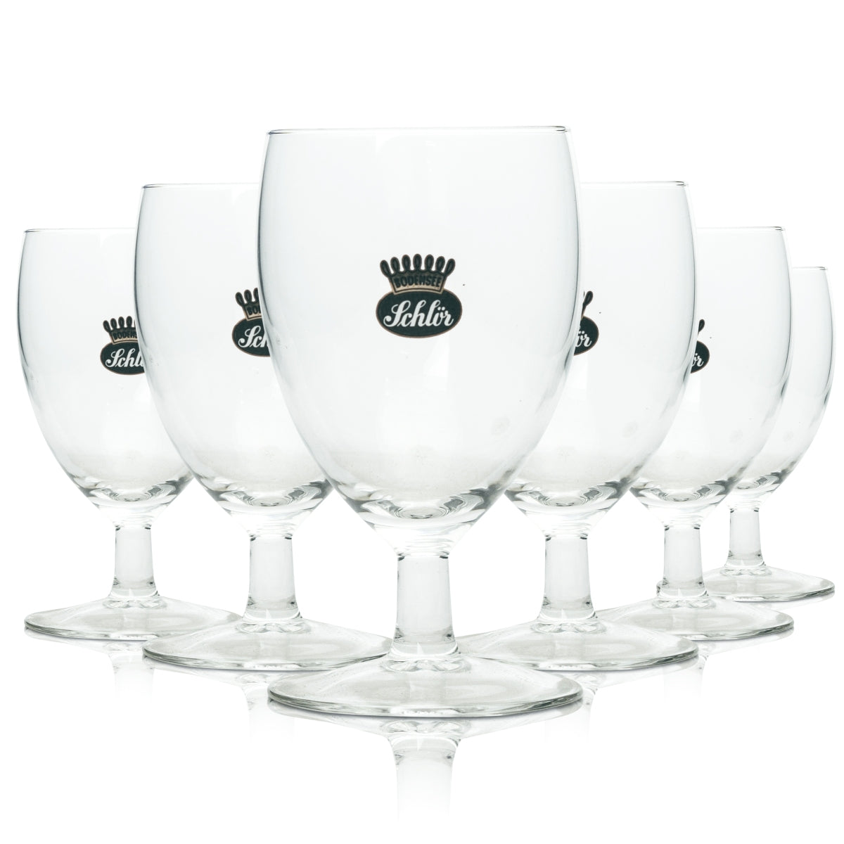 5x Schlör Saft Glas 0,2l Tulpe Rastal Trink Gläser Wasser Gastro Pokal Hotel Bar