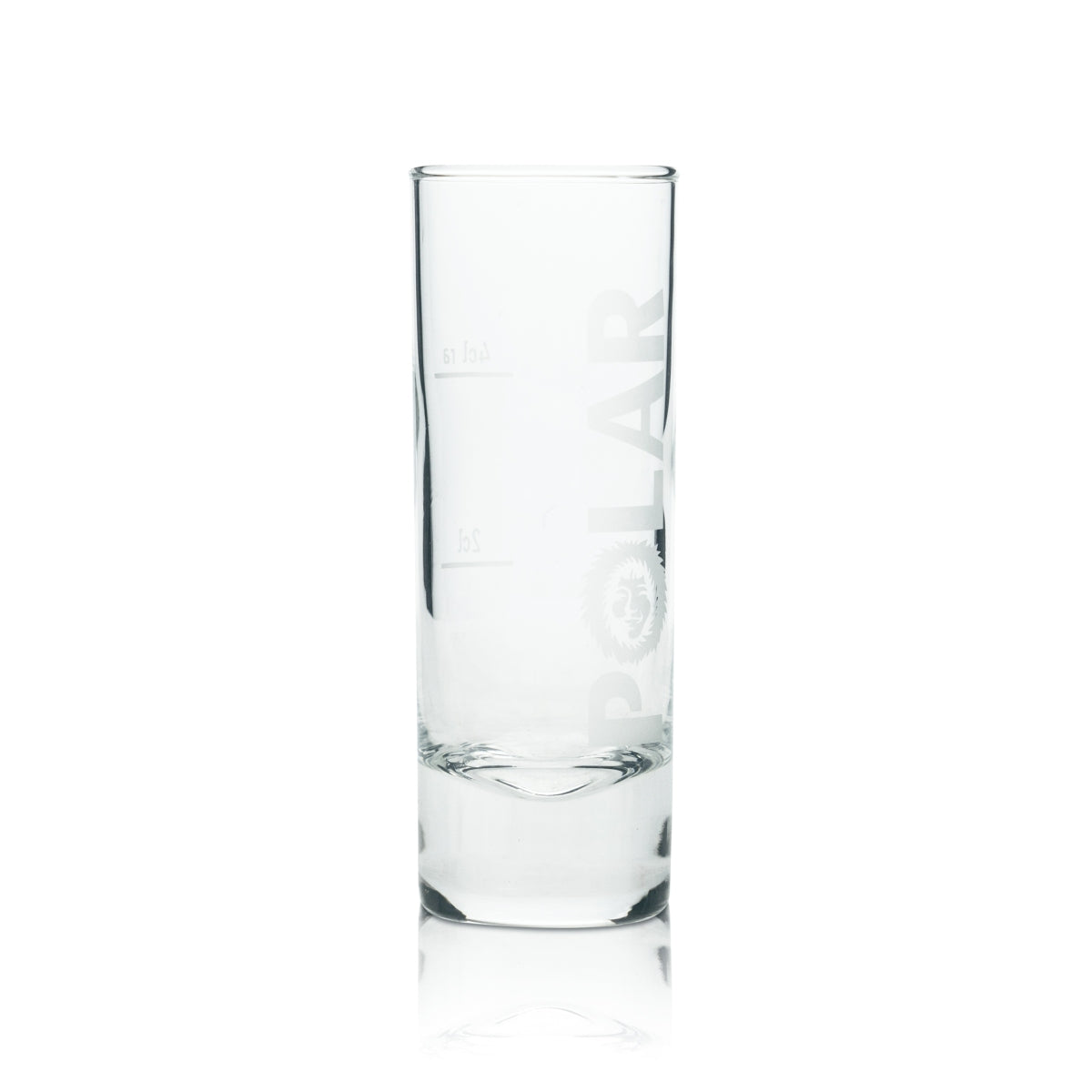 6 Berentzen Likör Glas Schnapsglas 2/4cl Polar neu – Ansicht 3