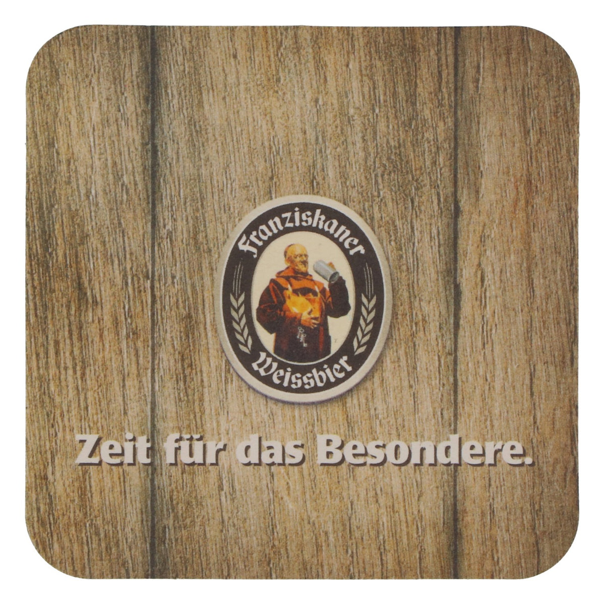 60x Franziskaner Bierdeckel 9,5x9,5 cm "Die Alkoholfreien von Franziskaner" – Ansicht 3
