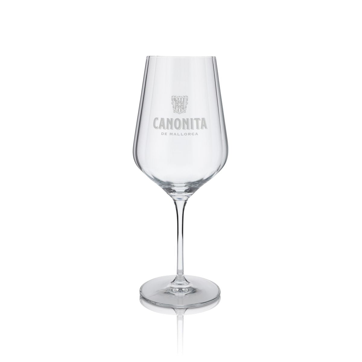 6er Set Canonita de Mallorca Glas 0,57l – Stielglas für Aperitif & Likör Spritz – Ansicht 3