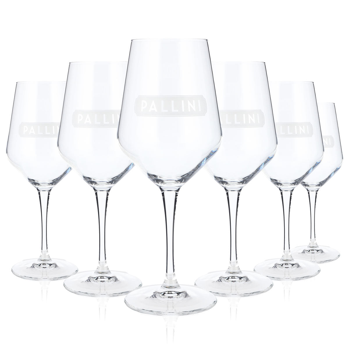 6er Set Pallini Likör Stielglas 0,44l – Cocktailglas von Bormioli aus Italien – Ansicht 5